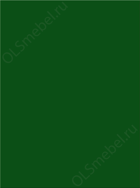 Фасад из пластика цвет зелёный глянец